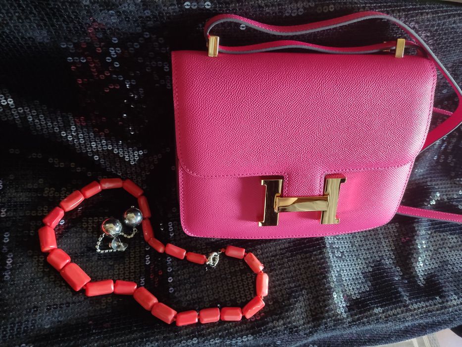 Сумка Ермес натуральна шкіра