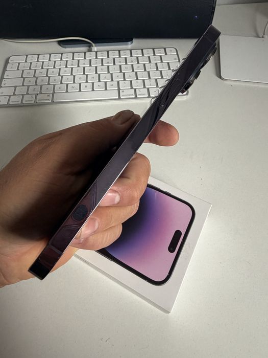 Bateria 100% iPhone 14 Pro Max 256gb Deep Purple Idealny