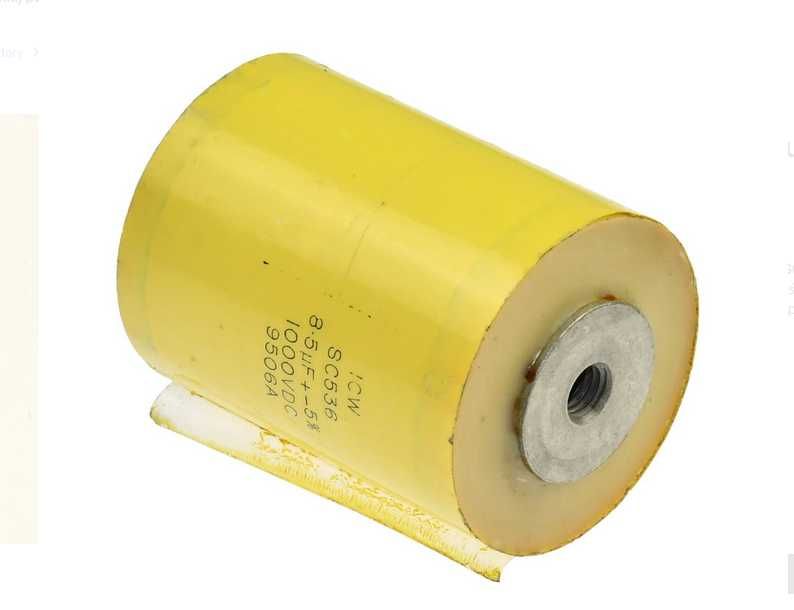 Kondensator snubberowy 8,5uF 1000VDC