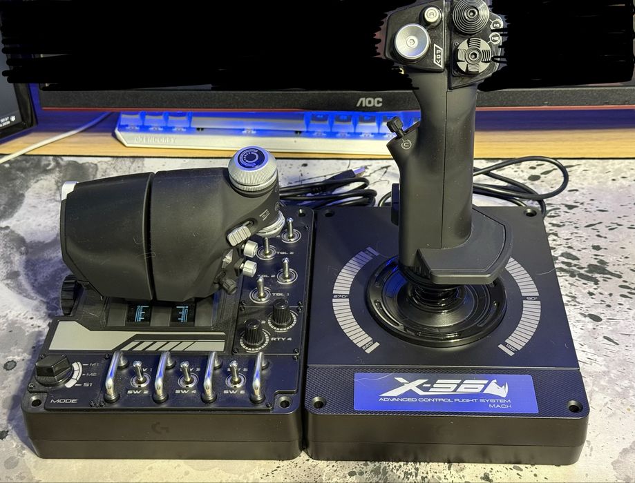 Kontroler LOGITECH G X56 Hotas (RGB)