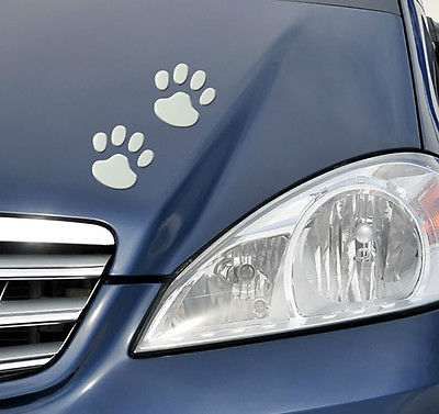 Patinhas autocolantes para o carro