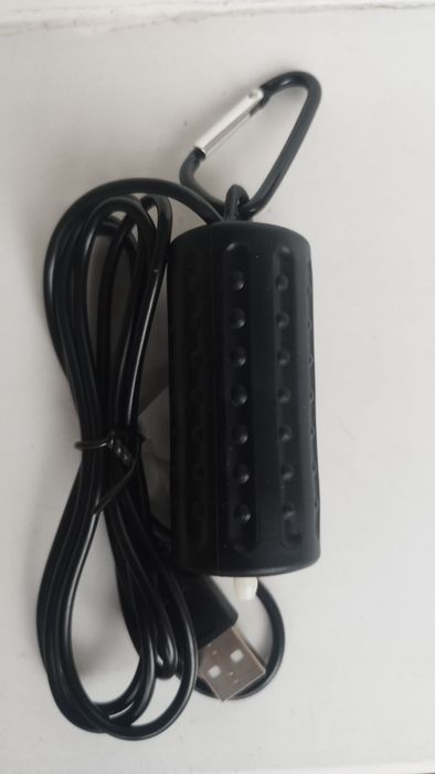 Компрессор  для аквариума  от USB. повер банка