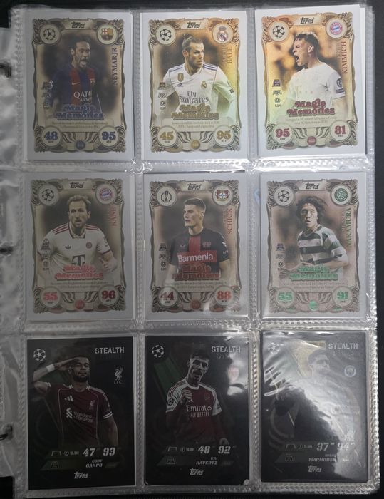 Karty piłkarskie match attax 25/26