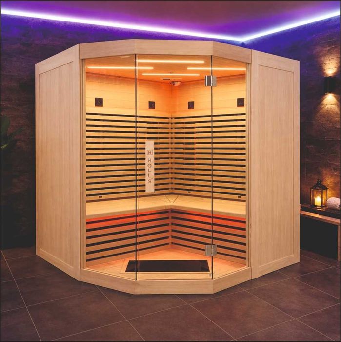 Sauna de Infra vermelhos LUMINA 3C - 4.560€ - Mergulho Salgado Piscinas e Spas