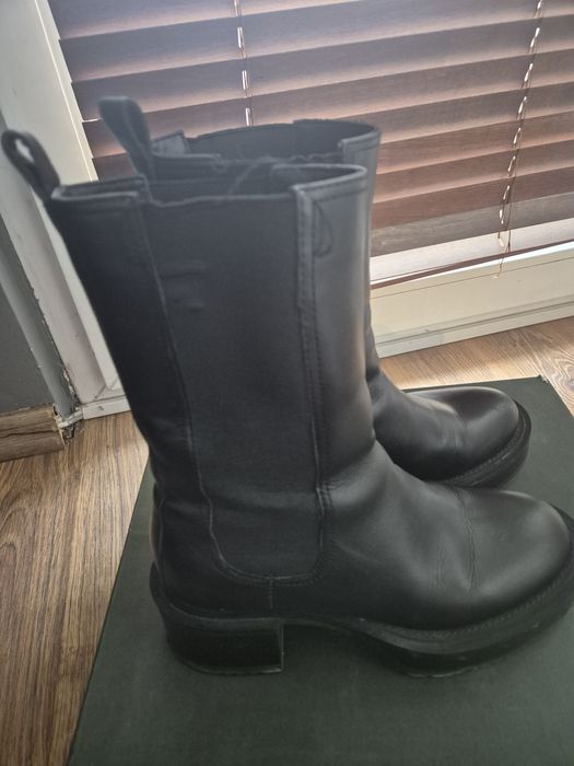 Botki damskie czarne