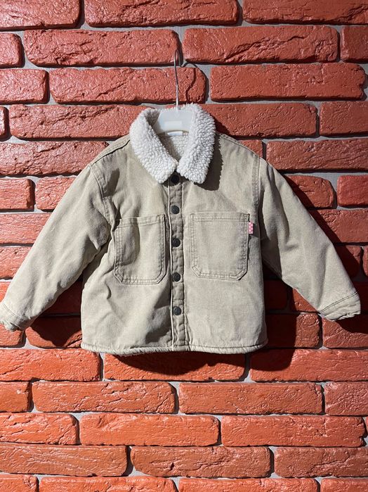 Куртка джинсова (підкладка із овчини) Демосизонна куртка.