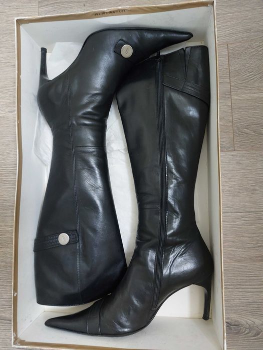 Botas de Senhora em pele
