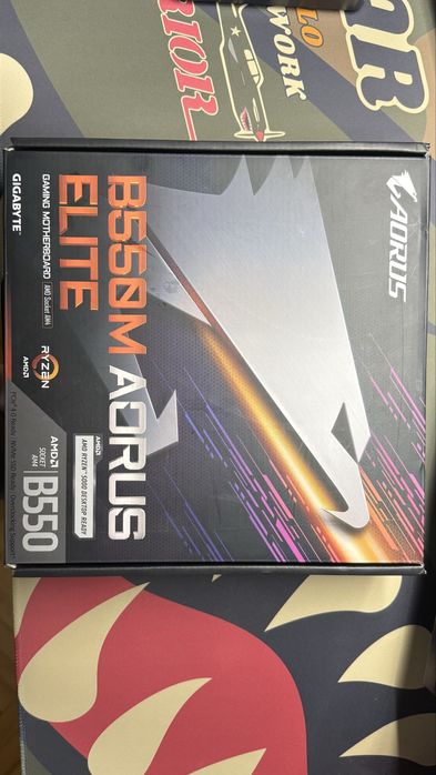Материнська плата GIGABYTE B550M AORUS ELITE