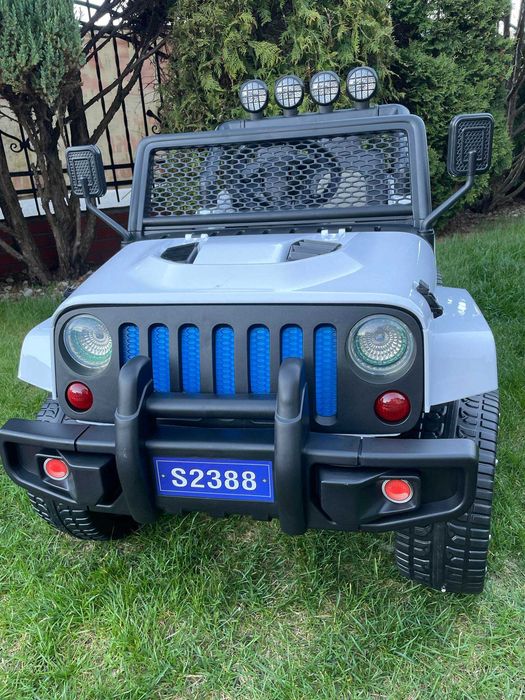 Auto na akumulator DUŻY JEEP dla dzieci 4×4 12V Samochód elektryczny