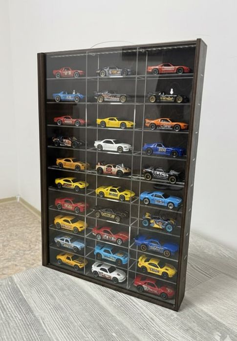 стійка полка поличка гаражик під моделі Hot Wheels дисплей Хот Вілс