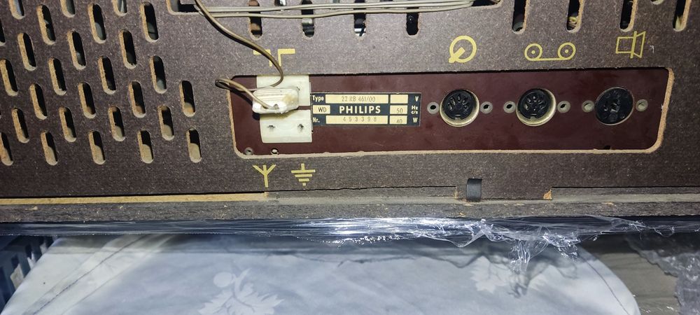 Rádio a válvulas philips