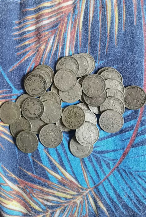 Moedas 50 centavos de várias datas