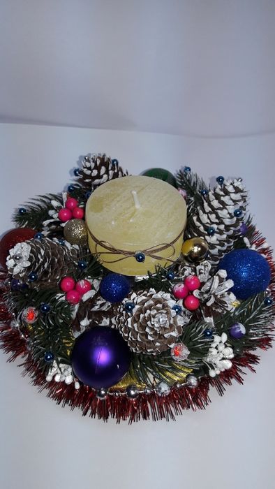 Новогодние подсвечники