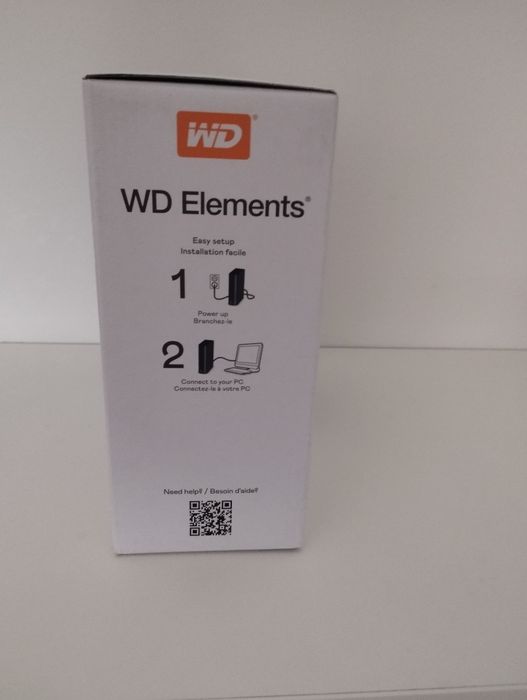 Жесткий диск Western Digital Elements Desktop 14TB WDBWLG0140HBK-EESN