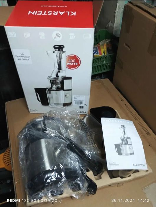 Sokowirówka wolnoobrotowa