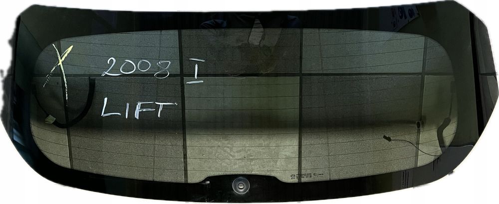 Szyba tył klapy bagażnika Peugeot 2008 I Przyciemniana