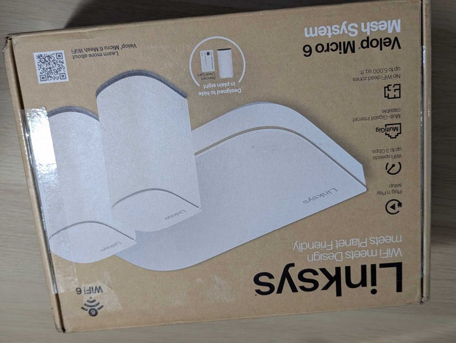 Роутер Mesh система WI-FI 6 Linksys Velop Micro 6 USA качество