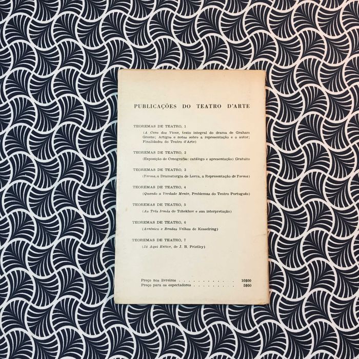 Teoremas de Teatro 8: Lutar até de Madrugada - Ugo Betti
