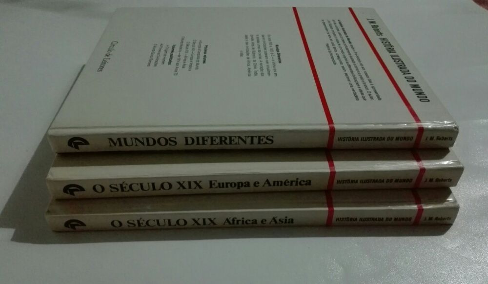 Livros 'História Ilustrada do Mundo'