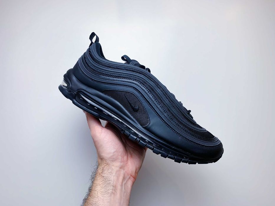 Nike Air Max 97 Triple Black 11.5 45.5 29,5cm tn plus white