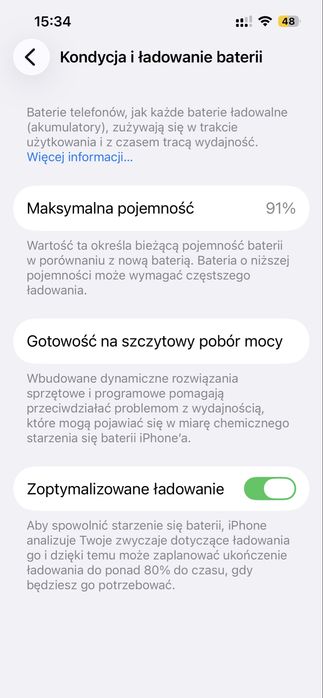 iPhone 13 128GB  bateria 91%