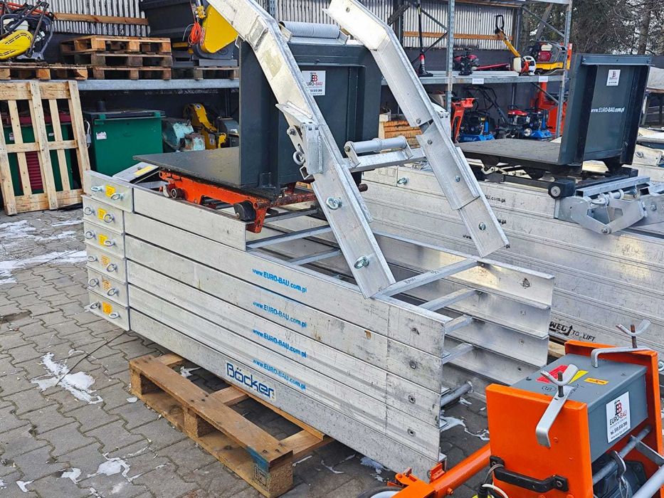 Winda drabina wciągarka dekarska Bocker 200kg 12m wciągarka Nr 55