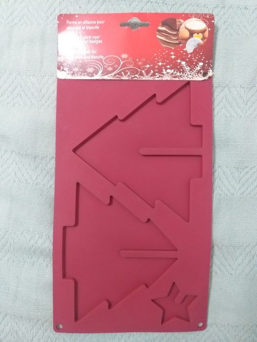 Formas em silicone para chocolate e bolos (por estrear)