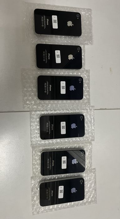 Lote de 6 iphones 4s pretos