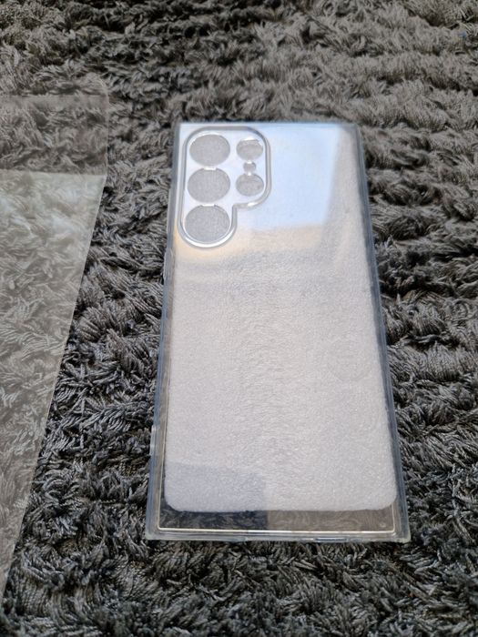 MIĘKKIE / przezroczyste etui/ case na telefon SAMSUNG S24 ULTRA