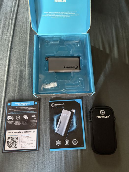Alkomat Promiler GR 8500 użyty 2 razy