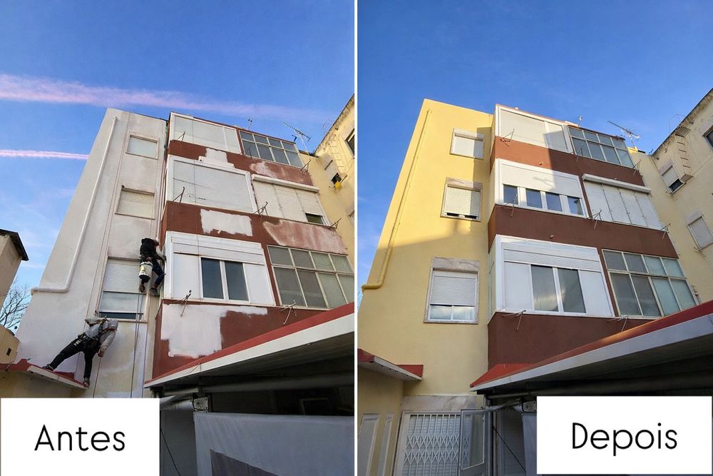 Reparação e Pintura de Fachadas