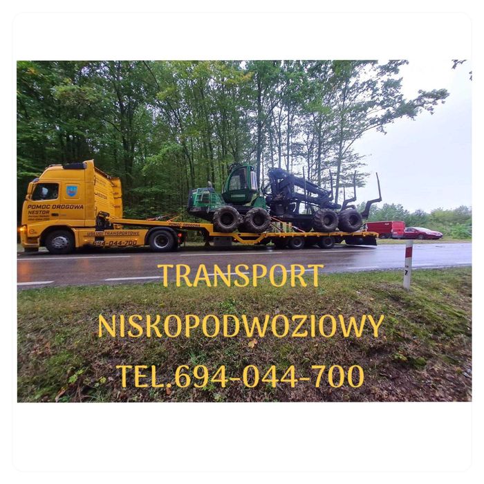 USŁUGI TRANSPORTOWE pomoc drogowa 24h