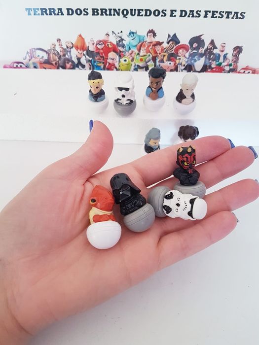 Conjunto 10 pcs Mini Star Wars (Portes grátis)