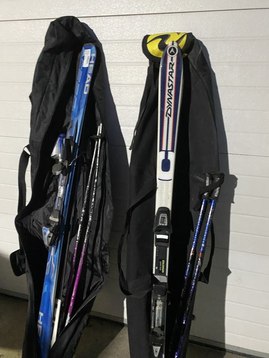 Лижі в комплекті