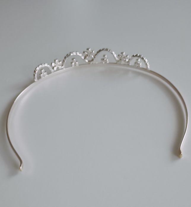 Diadem ślubny mały