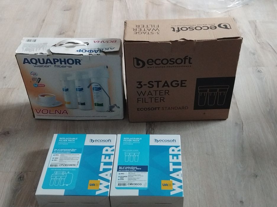 Фильтр для воды система с тройной фильтрацией  осмос