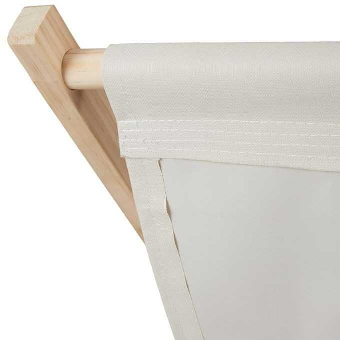 Leżak drewniany składany