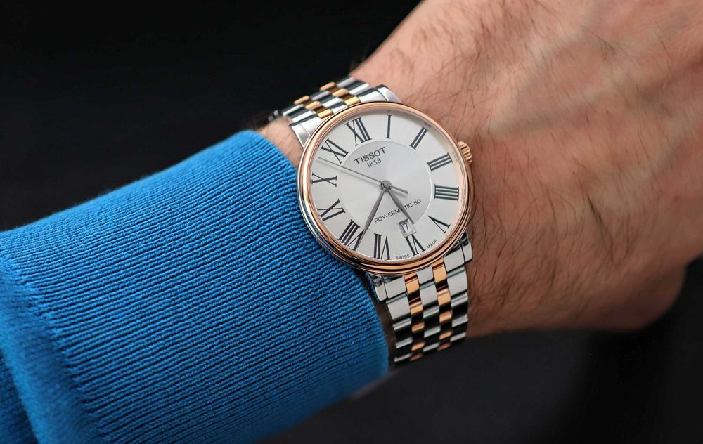 Tissot Carson Premium Powermatic 80 T122.407.22.033.00 Zegarek Męski Elegancki