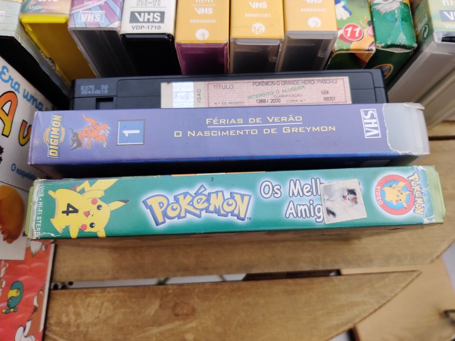 50 cassetes VHS de filmes