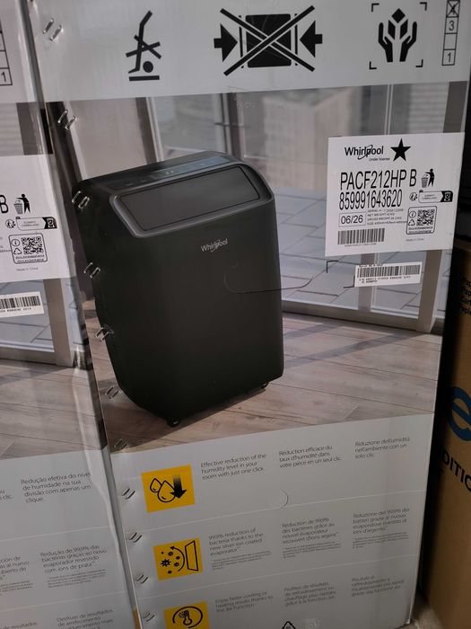 Ar condicionado Whirlpool PACF212HP B (12000 btus)