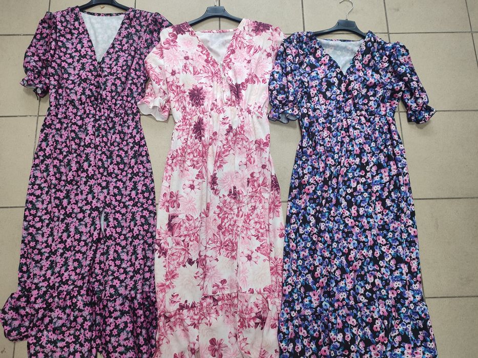 Sukienka,midi,,rozciecie