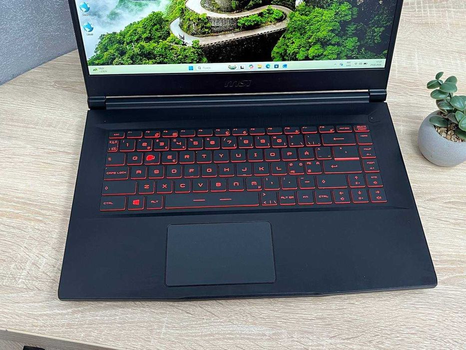 MSI Thin GF65 15.6`FullHD120Hz i7-10750H RTX2060 6GB 16DDR4/1TB