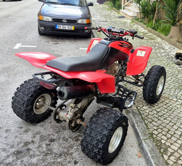 Honda trx 400 com marcha atras