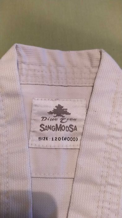 Dobok taekwondo 120cm + cinto branco