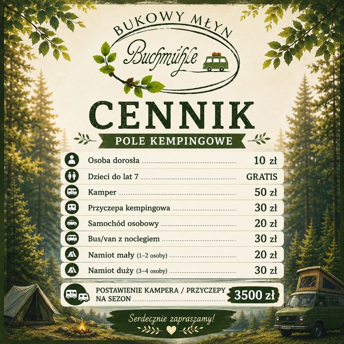 Łagów Lubuski / Łagówek – miejsca pod przyczepę lub kampera nad samym jeziorem