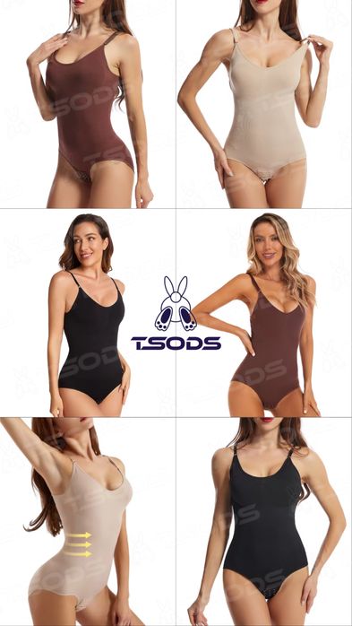 Корегуючий боді Скімс базовый боди жіноча корегуюча білизна стягуюча М