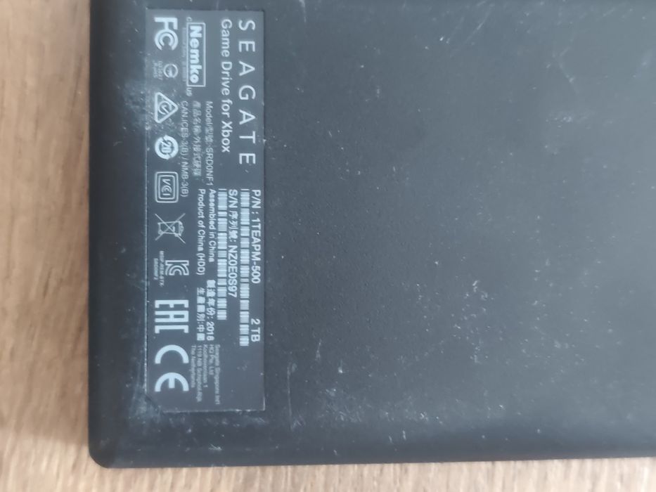 dysk 2 Tb Seagate Xbox. / one / series  one s x