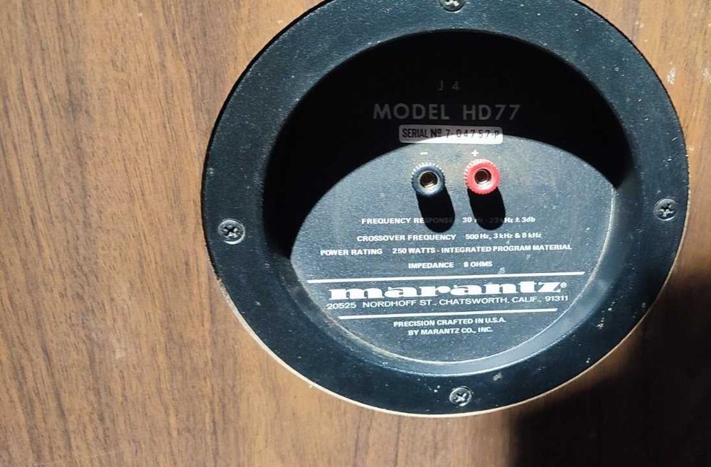 Marantz HD 77 акустика vintage: 24 500 грн. - Акустические системы