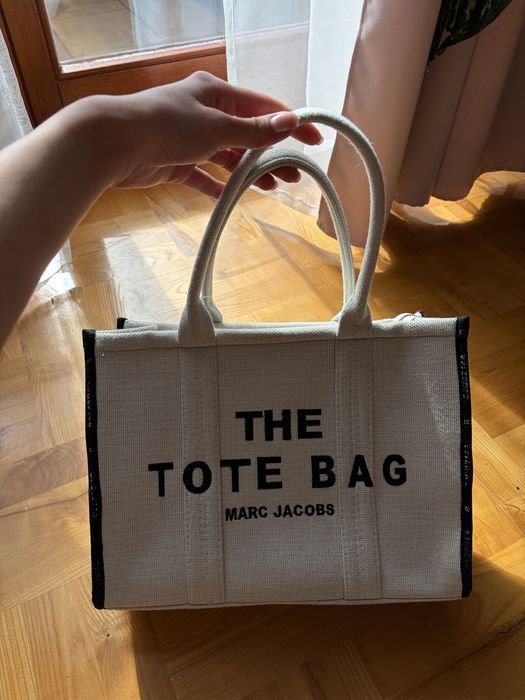 the tote bag bezowy