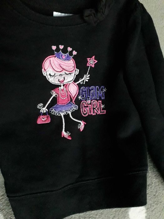 bluza 92 czarna na meszku